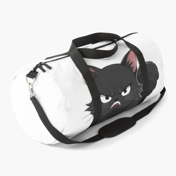Item preview, Adorable grumpy little black cat designed and sold by GeniOuss.