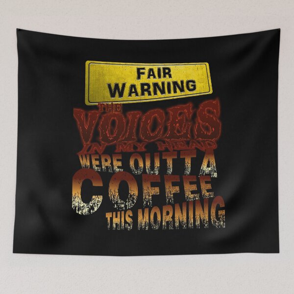 Item preview, The Voices are Out of Coffee designed and sold by StrykirDarque.
