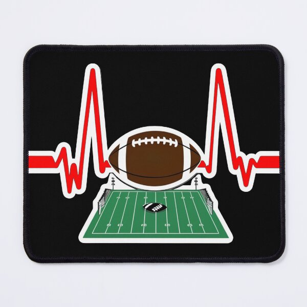 Item preview, Heartbeat Football – Passionate Football Fan designed and sold by Kashear.