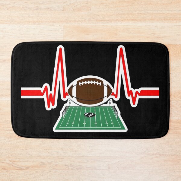 Item preview, Heartbeat Football – Passionate Football Fan designed and sold by Kashear.