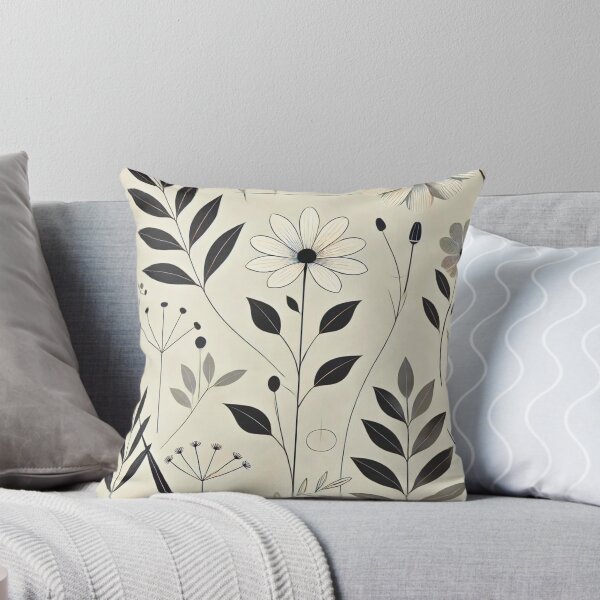 Item preview, Minimalist Floral Pattern - Elegant and Serene Design designed and sold by Marinaso.