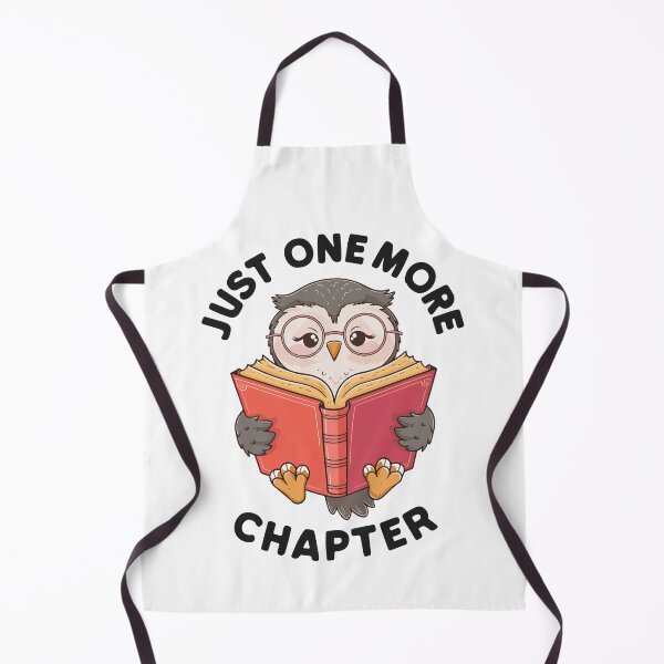 Item preview, Just one more chapter Bookworm Owl designed and sold by HandicraftArt.
