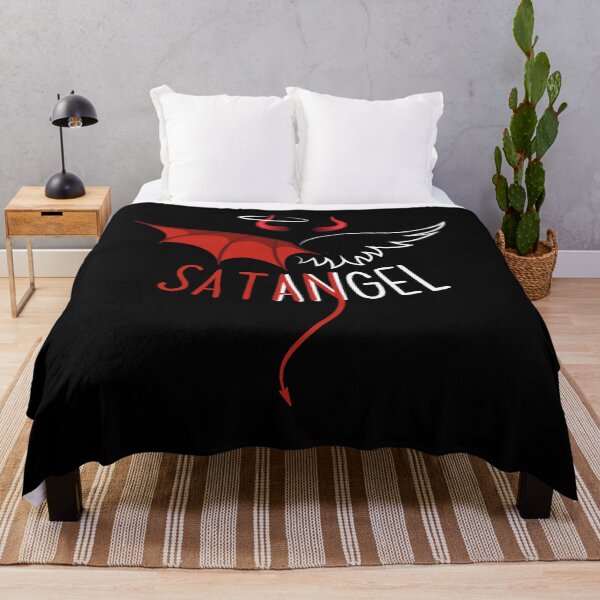 Item preview, Funny hybrid Satangel - half Satan, half Angel designed and sold by InkMarks.