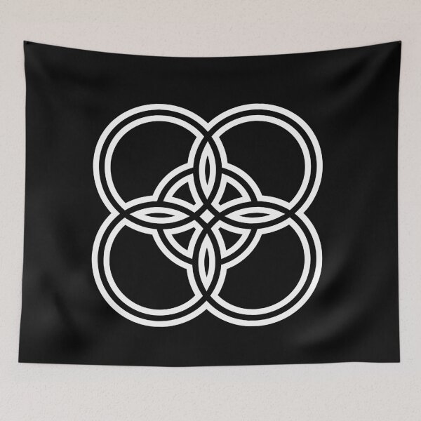 Item preview, Sacred Geometry, Celtic Cross, Borromean Cross, Intertwined Loops designed and sold by Numbers-Art.