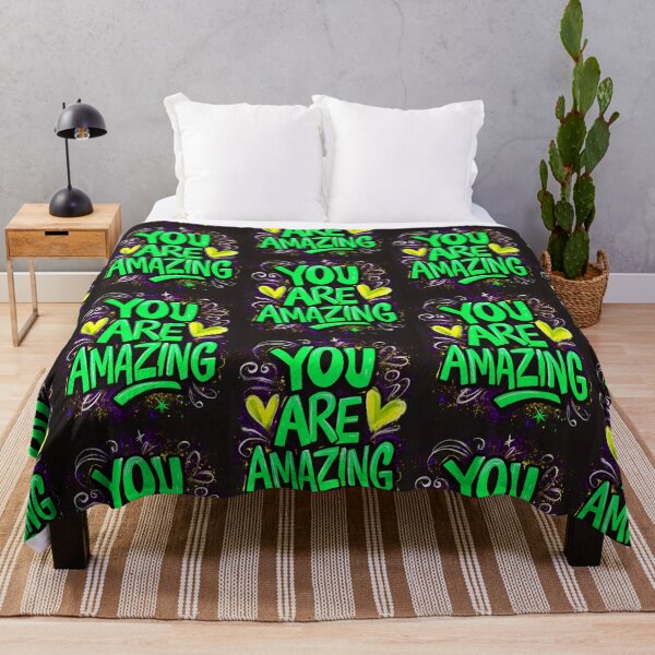 Item preview, You Are Amazing Motivational Quote designed and sold by TheArtOfPat.