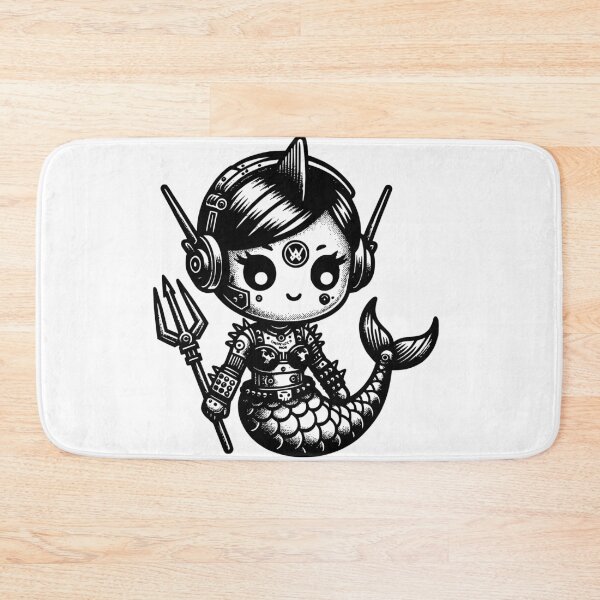 Item preview, Cyber Punk Gothic Weirdcore Cute Mermaid designed and sold by dreamsagellc.