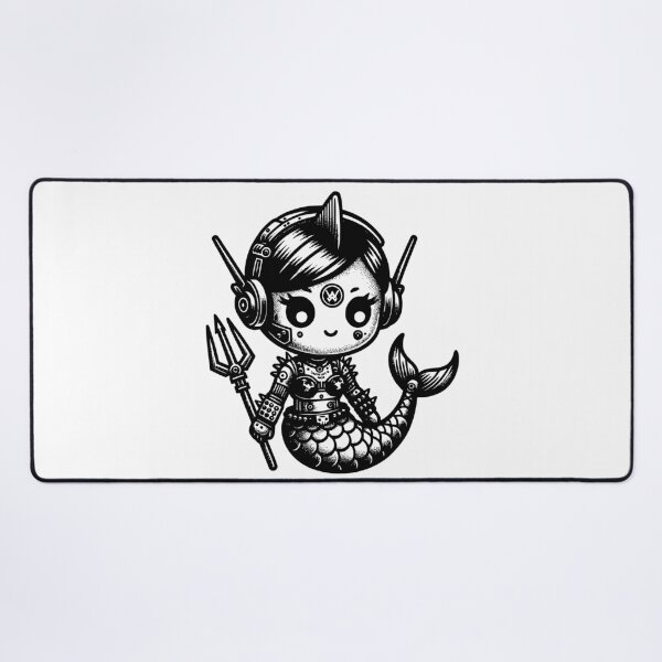 Item preview, Cyber Punk Gothic Weirdcore Cute Mermaid designed and sold by dreamsagellc.