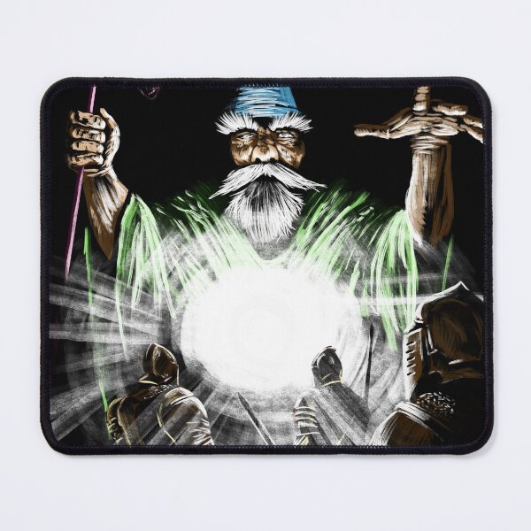 Item preview, The Gnome and the Knights - Digital Illustration designed and sold by NerdCAMOS.