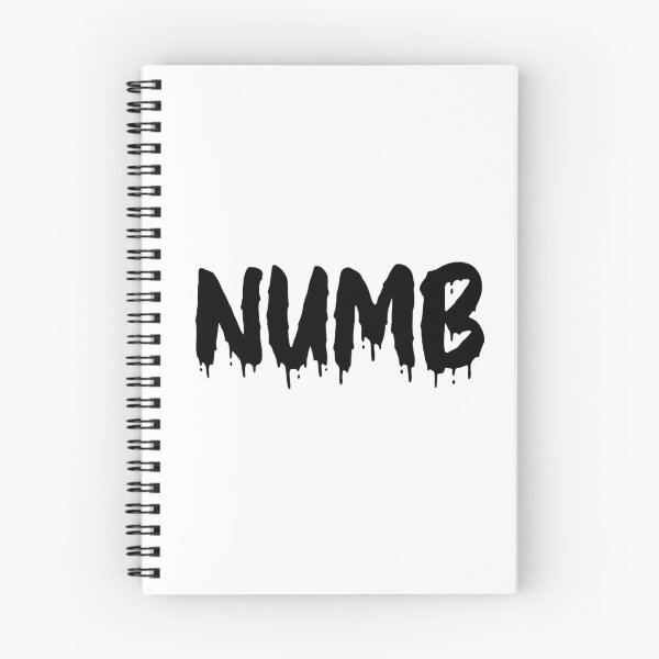 Item preview, BLACK ON WHITE NUMB BLOOD DRIP designed and sold by RomeArtCo.