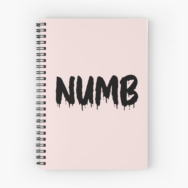 Item preview, BLACK ON PINK NUMB BLOOD DRIP designed and sold by RomeArtCo.