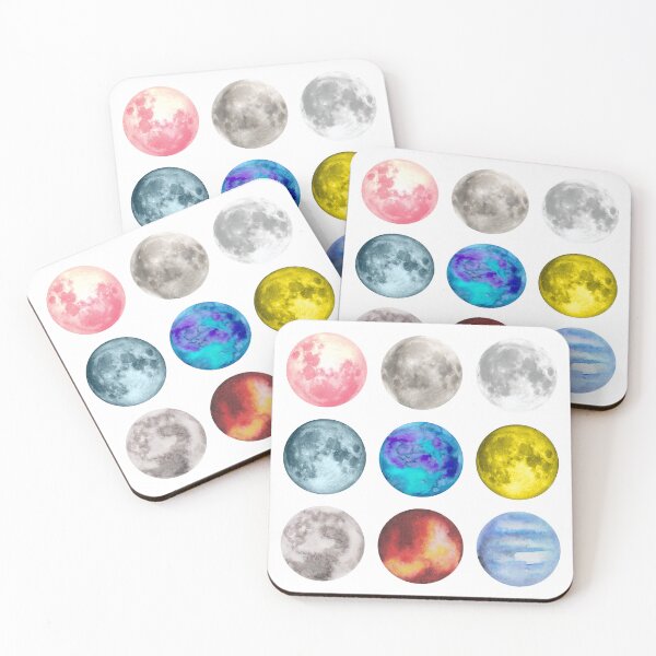 Item preview, moon and planets designed and sold by gammye.