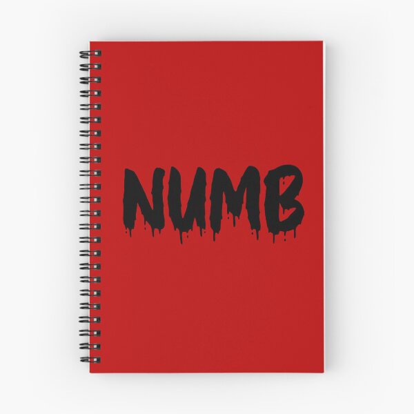 Item preview, BLACK ON RED NUMB BLOOD DRIP designed and sold by RomeArtCo.