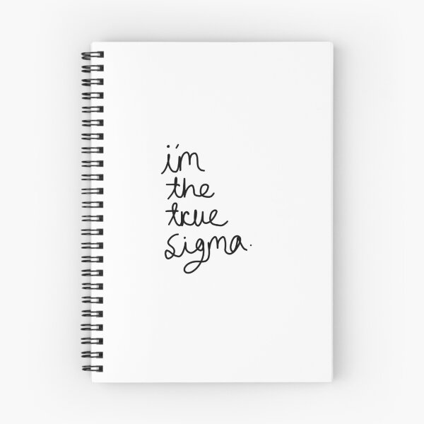 Item preview, i'm the true sigma. designed and sold by GabbiLovesShrek.