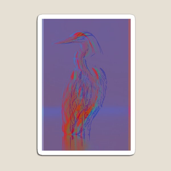 Item preview, Heron Glitching designed and sold by KidaDiNicchi.