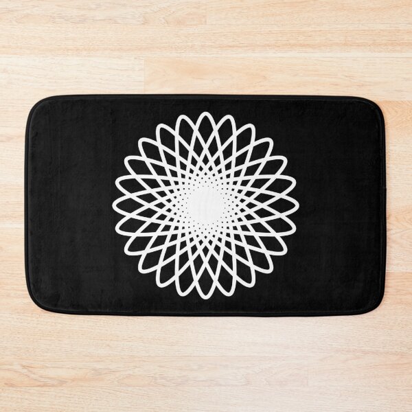 Item preview, Sacred Geometry, Black Swirl, Abstract Flower, Intricate Design designed and sold by Numbers-Art.