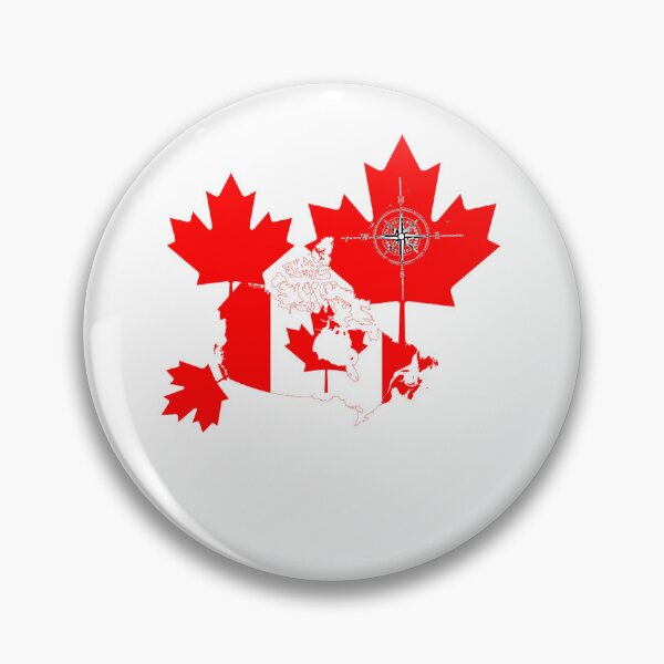 Item preview, Canada Maple Leaf and Canada Map  designed and sold by catchyology.