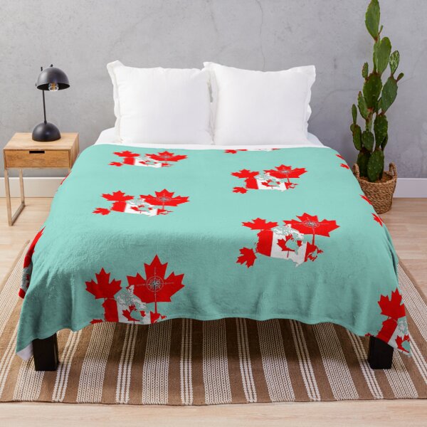 Item preview, Canada Maple Leaf and Canada Map  designed and sold by catchyology.