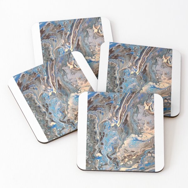Item preview, Blue and Gray designed and sold by AmyAbstractArt.
