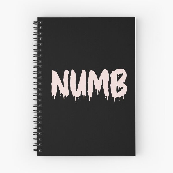 Item preview, PINK ON BLACK NUMB BLOOD DRIP designed and sold by RomeArtCo.