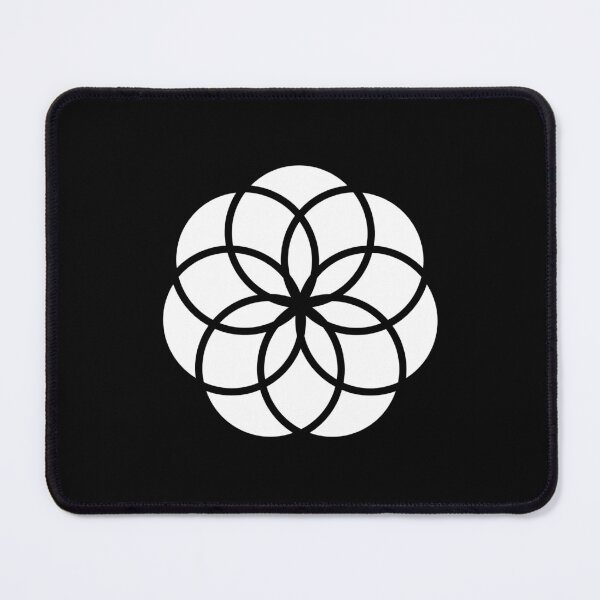 Item preview, Sacred Geometry, Seed of Life, Stylized Flower Icon designed and sold by Numbers-Art.