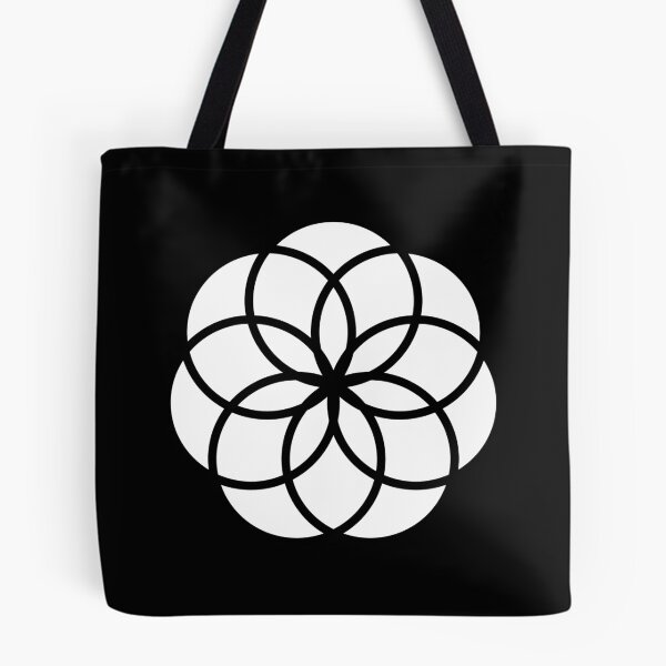 Item preview, Sacred Geometry, Seed of Life, Stylized Flower Icon designed and sold by Numbers-Art.