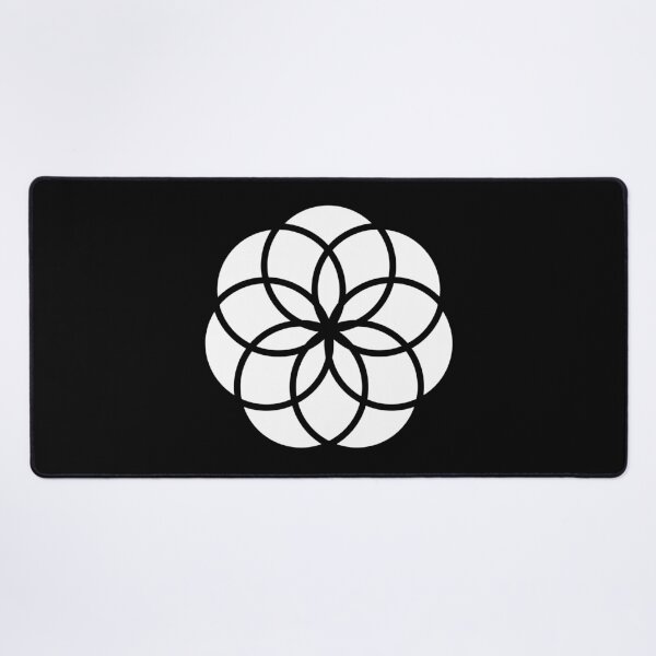 Item preview, Sacred Geometry, Seed of Life, Stylized Flower Icon designed and sold by Numbers-Art.