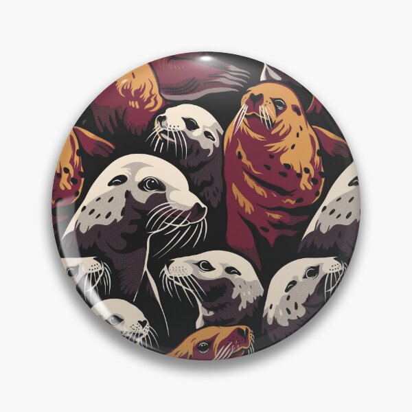 Item preview, Sea Lions designed and sold by PatternCabinet-.