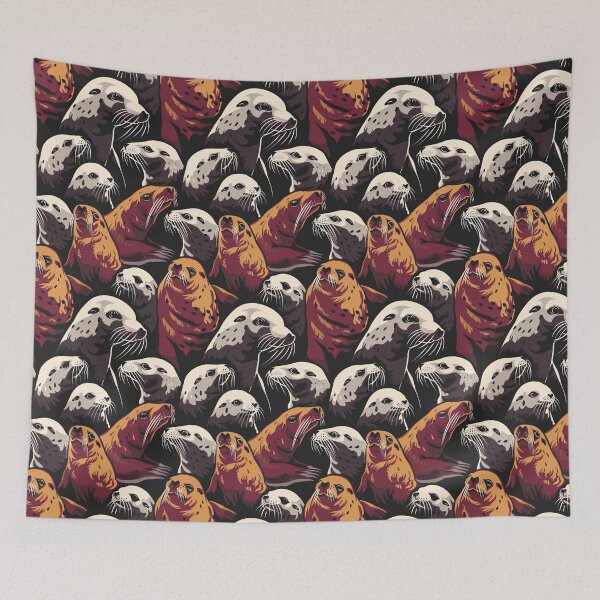 Item preview, Sea Lions designed and sold by PatternCabinet-.