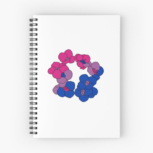 Item preview, Bisexual Pride Flowers designed and sold by Aly's Art Shop.