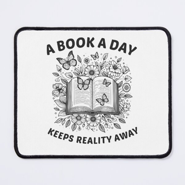 Item preview, A Book A Day Keeps Reality Away Floral Book day lovers designed and sold by TeePerfect ⭐⭐⭐⭐⭐.