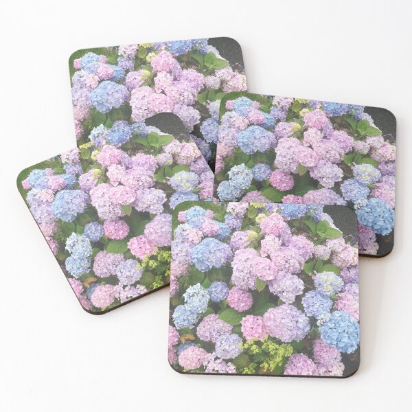 Item preview, Pink and blue hydrangeas photograph  designed and sold by esvb.