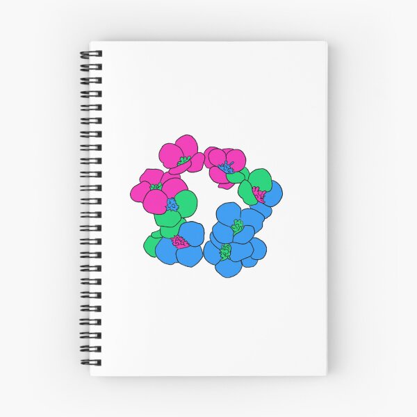Item preview, Polysexual Pride Flowers designed and sold by Aly's Art Shop.