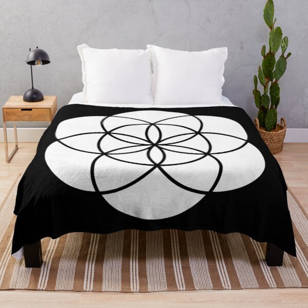 Item preview, Sacred Geometry, Circle Flower, Stylized Flower Icon designed and sold by Numbers-Art.