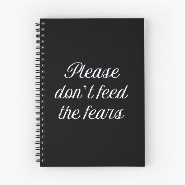 Item preview, Please Don't Feed the Fears  designed and sold by Corinne Alexa Jackson.