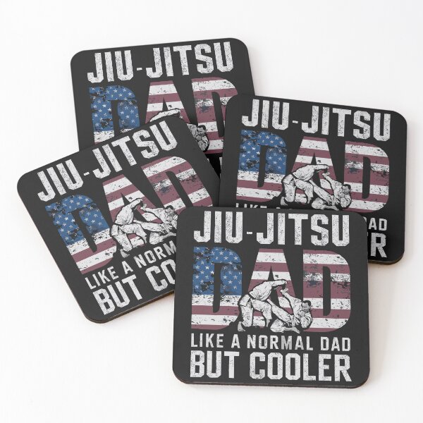 Item preview, Jiu-Jitsu Dad: Like a Normal Dad But Cooler - Patriotic Martial Arts Design designed and sold by Opheli-awould.