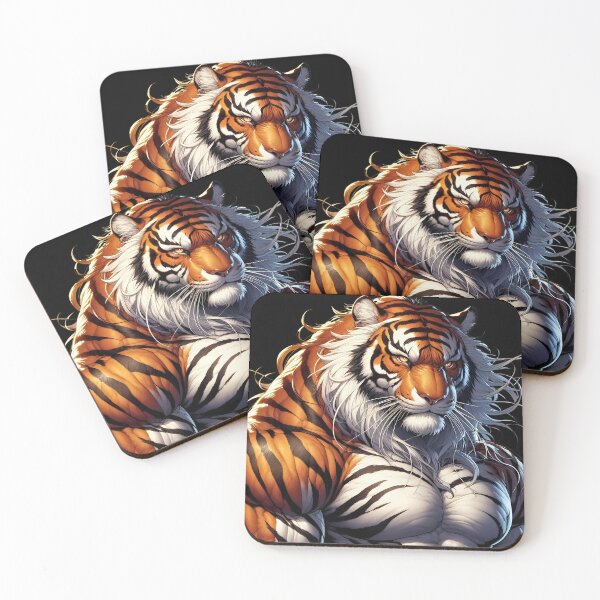 Item preview, Ember-Glanced Tiger designed and sold by Indoni.