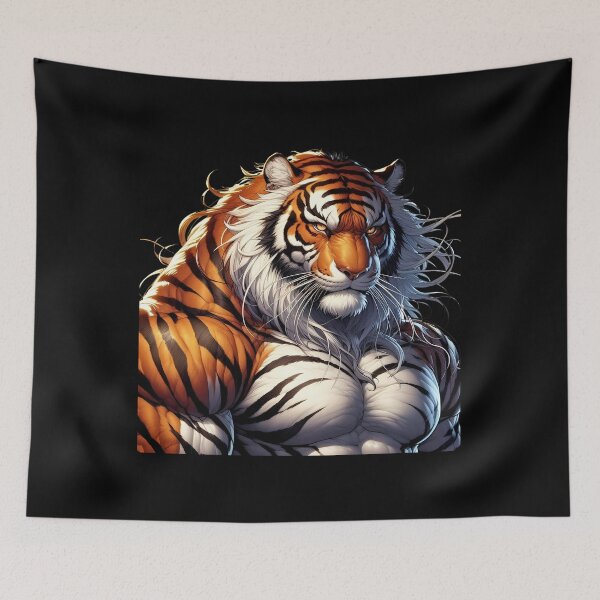 Item preview, Ember-Glanced Tiger designed and sold by Indoni.