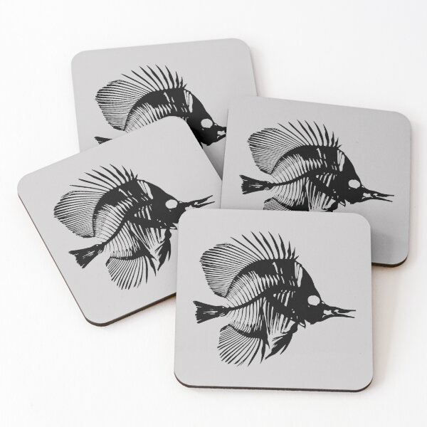 Item preview, Angel Fish Skeleton designed and sold by Corner-Distro.