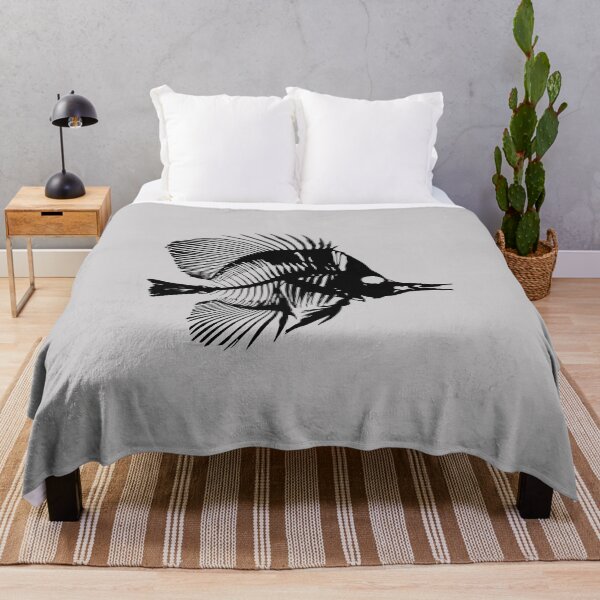 Item preview, Angel Fish Skeleton designed and sold by Corner-Distro.
