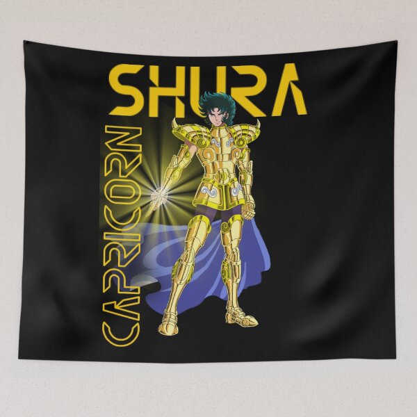 Item preview, SHURA CAPRICORN CHEVALIERS DU ZODIAQUE  designed and sold by AvalonTshirts.
