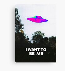 I want to be me Canvas Print