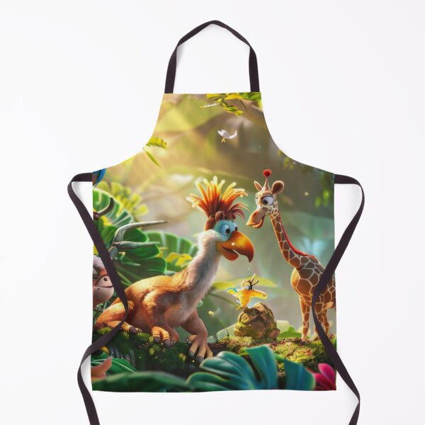 Item preview, Colorful Jungle Friends designed and sold by JedsOnline.