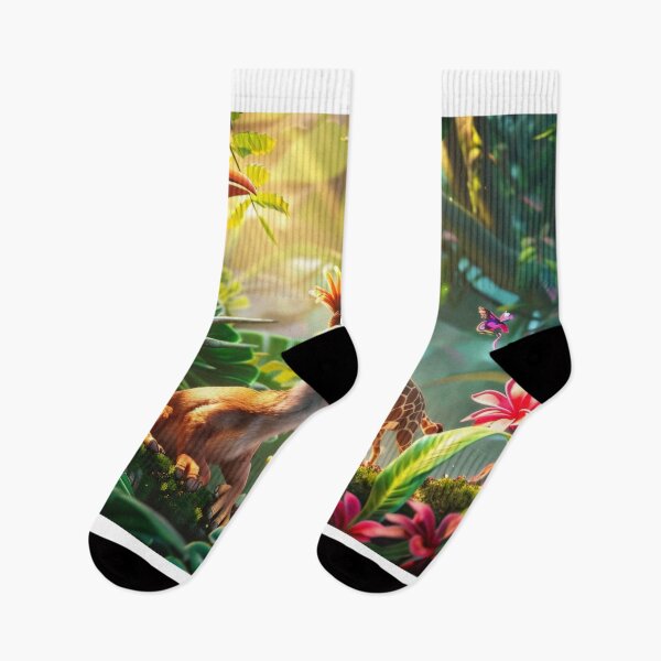 Item preview, Colorful Jungle Friends designed and sold by JedsOnline.