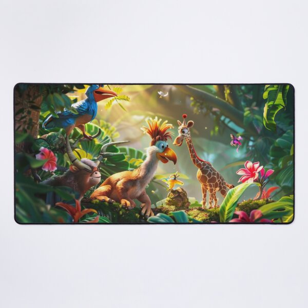 Item preview, Colorful Jungle Friends designed and sold by JedsOnline.