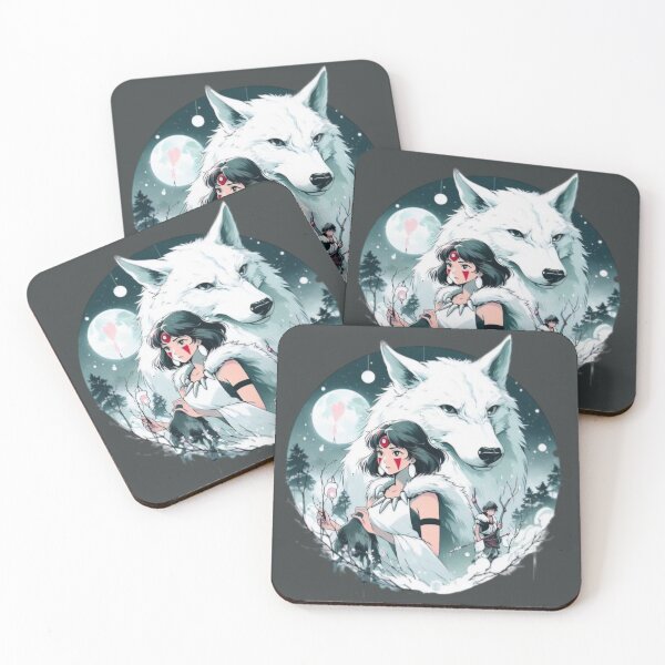 Item preview, San and Moro designed and sold by AnimeArtStudio.