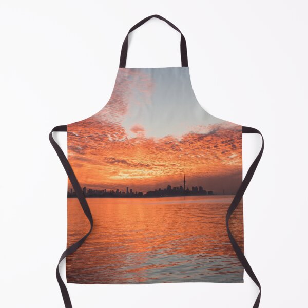 Item preview, Toronto Breathtaking Skyline Against a Fiery Sunrise designed and sold by Georgia Mizuleva.