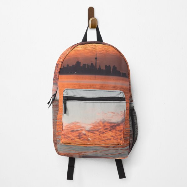 Item preview, Toronto Breathtaking Skyline Against a Fiery Sunrise designed and sold by Georgia Mizuleva.
