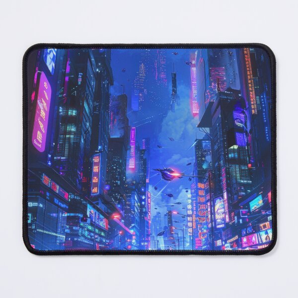 Item preview, Neon Futuristic Cityscape designed and sold by JedsOnline.