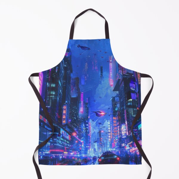 Item preview, Neon Futuristic Cityscape designed and sold by JedsOnline.