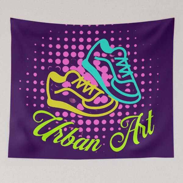 Item preview, Urban Fusion Art: Vivid Color Sneakers Street Style  designed and sold by redask2me.